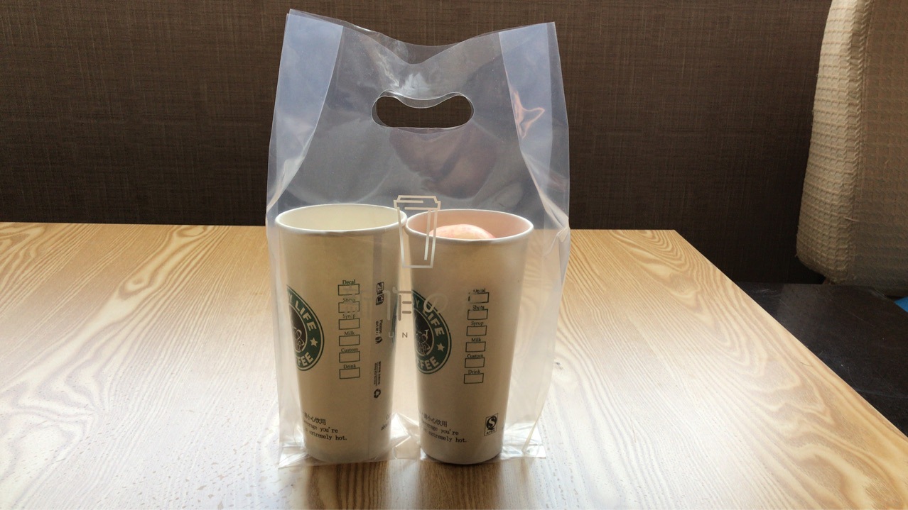 塑料袋外卖打包袋奶茶咖啡包装袋