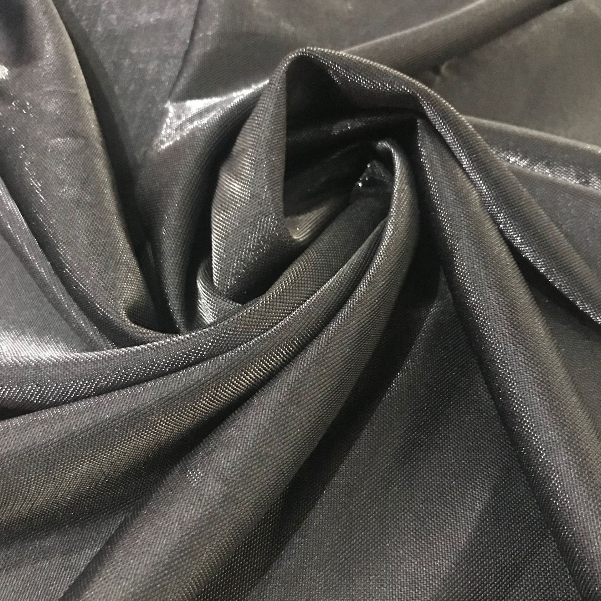 米克重275克 复合幻灯丝布料 亮丝闪光布 鞋材箱包衣弹力服饰舞台