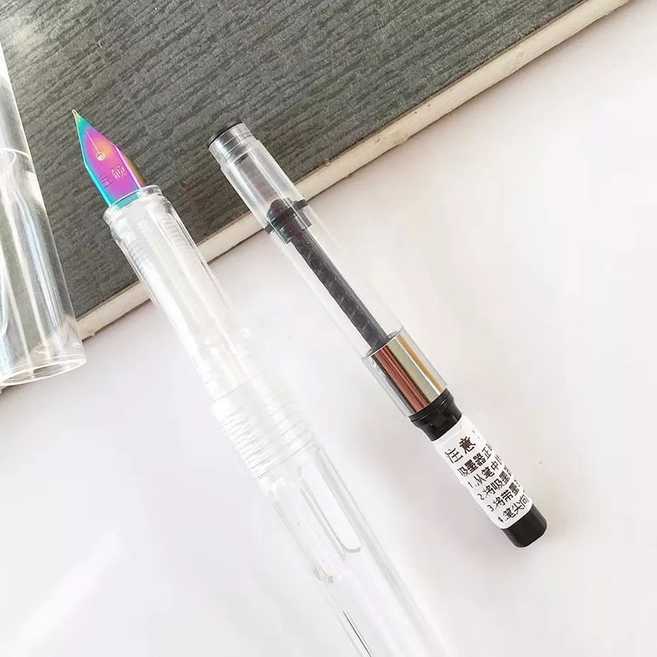 批发ks-160本色 炙尚 直液式钢笔 ef尖 换囊吸墨两用钢笔