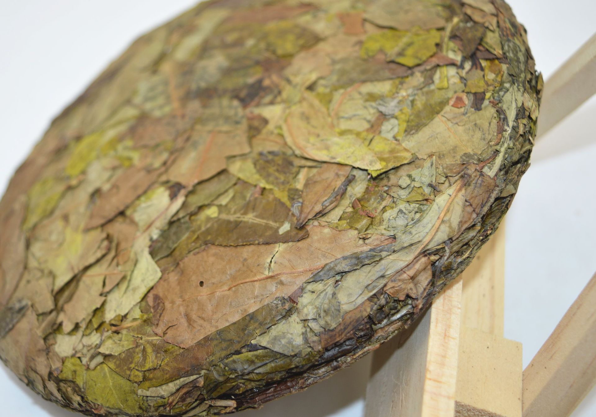 2018福鼎白茶黄金叶茶饼 清甜的很