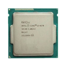 适用PC 英特尔Intel 四代 酷睿 i5-4670 拆机散片 CPU 处理器