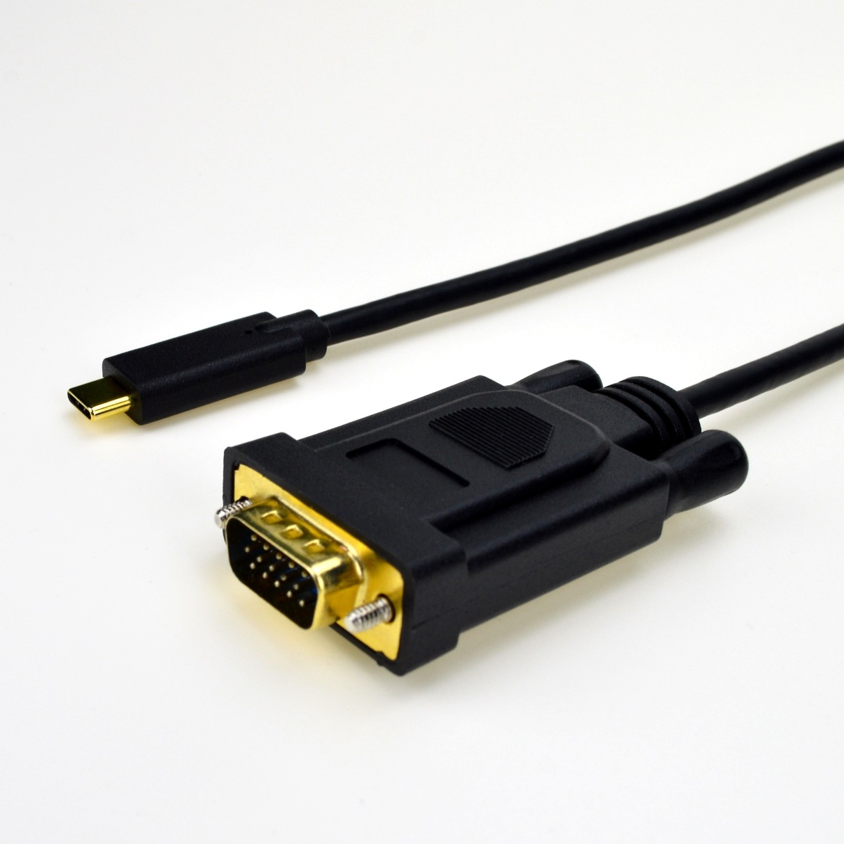 厂家直销type-ctovga高清线typec转vga公音视频转接线可定制