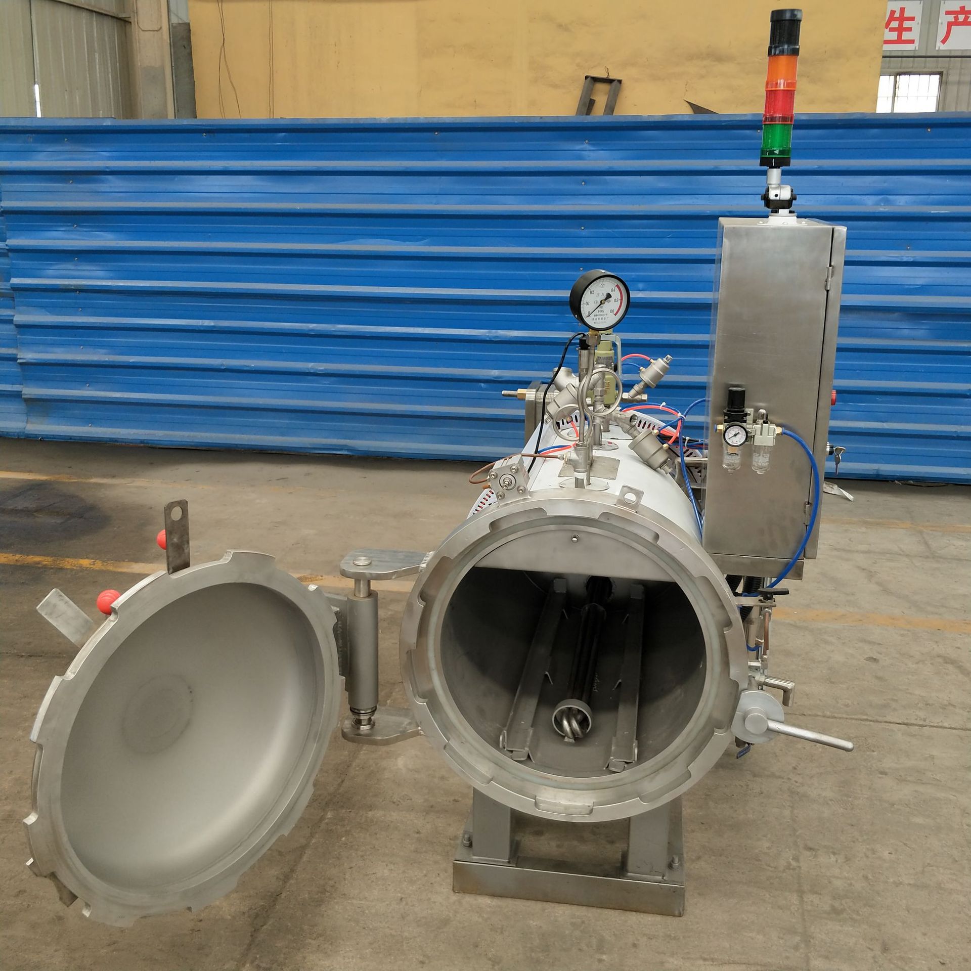 半自动蒸汽杀菌单锅 小型杀菌锅实验 延长保质期实验杀菌釜