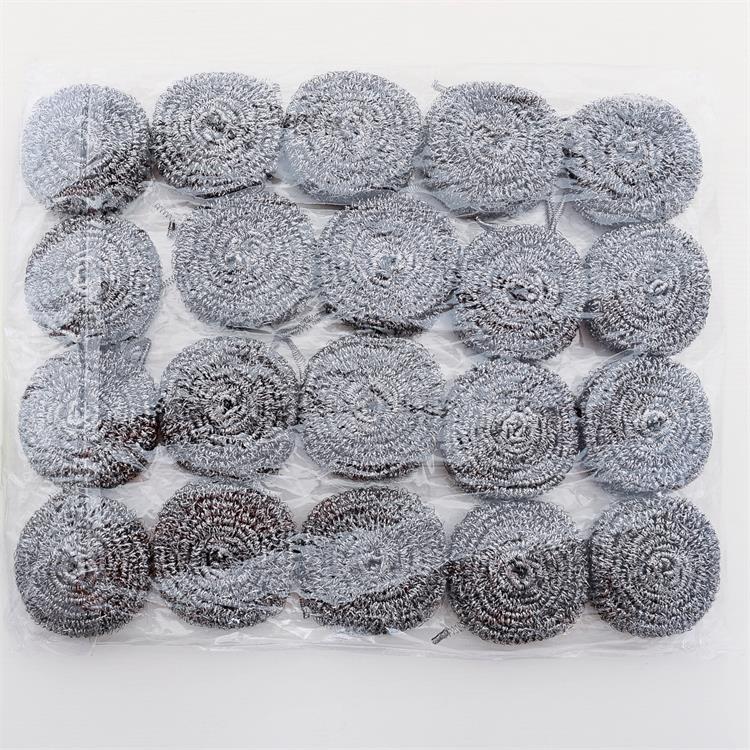 玉兔钢丝球批发 铁丝球不生锈厨房家用除锈去污大号钢丝清洁球