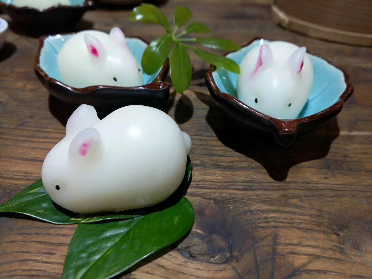 冷冻玉兔糕包子小玉兔象形早餐 糕点 创意甜品面点 46克*180个/件