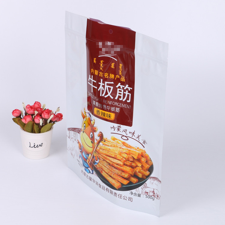 中国辣条食品袋定制 出口食品级塑料包装袋零食袋定做 厂家直销