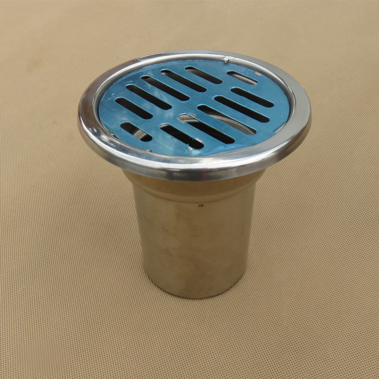 87型不锈钢户外天台地漏防阻塞雨水斗阳台室外露台花园防堵地漏盖