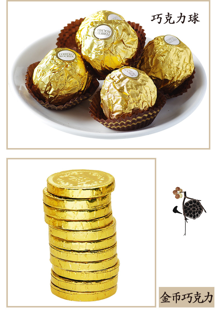 金色锡纸巧克力芝麻丸包装纸糖果光面网格橘皮纹普洱茶青柑铝箔纸