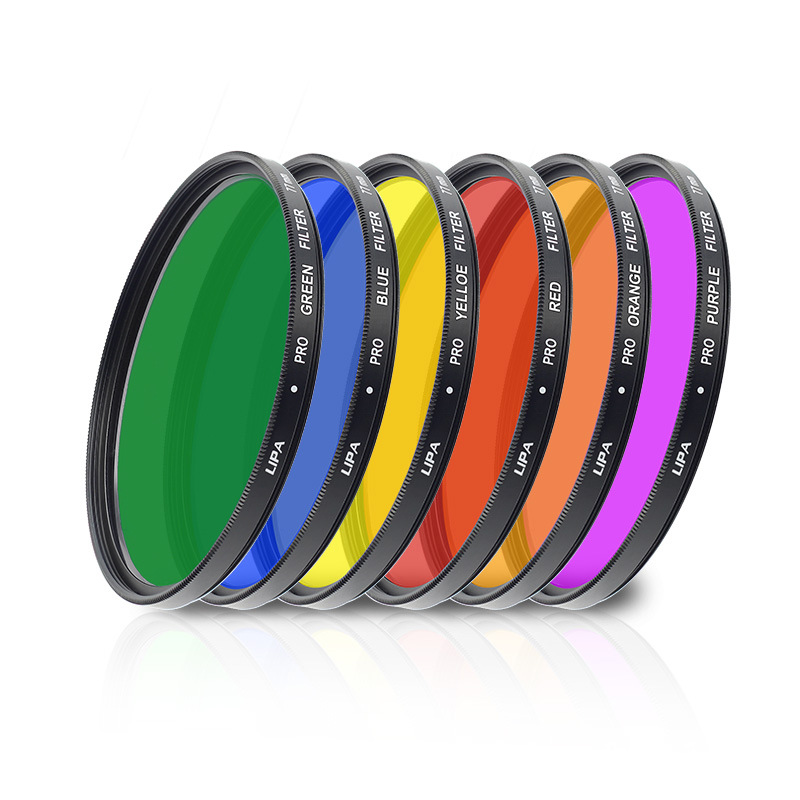 机器视觉滤镜 绿黄色带通560nm 工业相机镜头滤光片 c口 支持定制