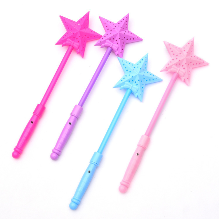 Luminous Toy Magic Wand Magic Wand Stall Night Market Concert Props Love Lollipop Light Stick Wholesale