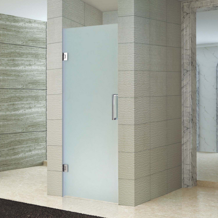 外贸出口304不锈钢淋浴门 卫生间一字型合页屏风 一活隔断 d62