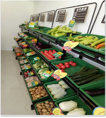 超市水果架居家蔬菜层架厨房蔬果收纳架放水果的架子厨房 蔬果 架