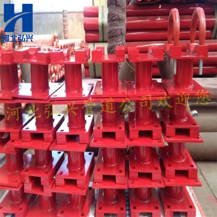 dn125泵管u码座 固定墙面砼泵管道支架 u型支架