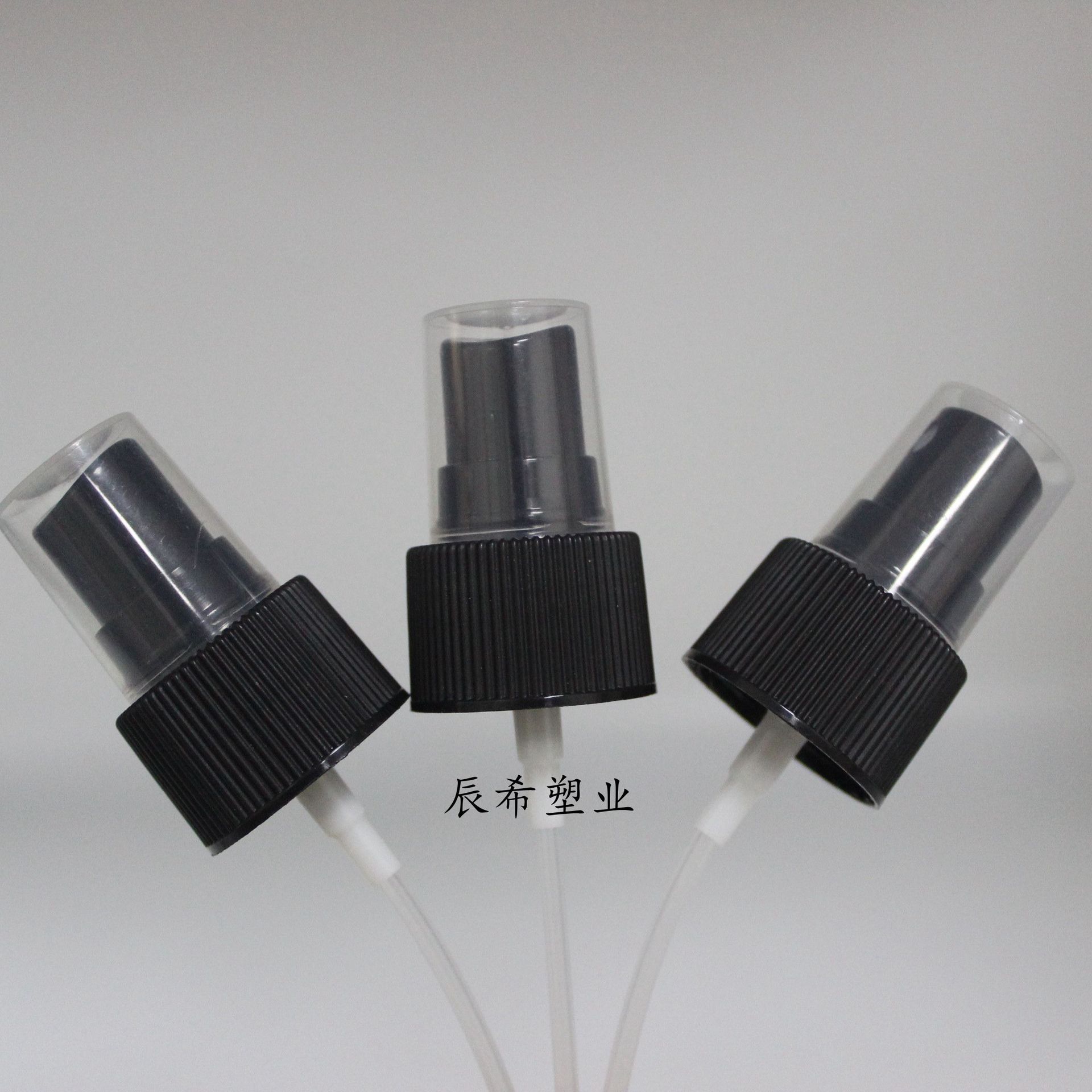 供应24#半罩条纹喷头 各种规格塑料喷雾头