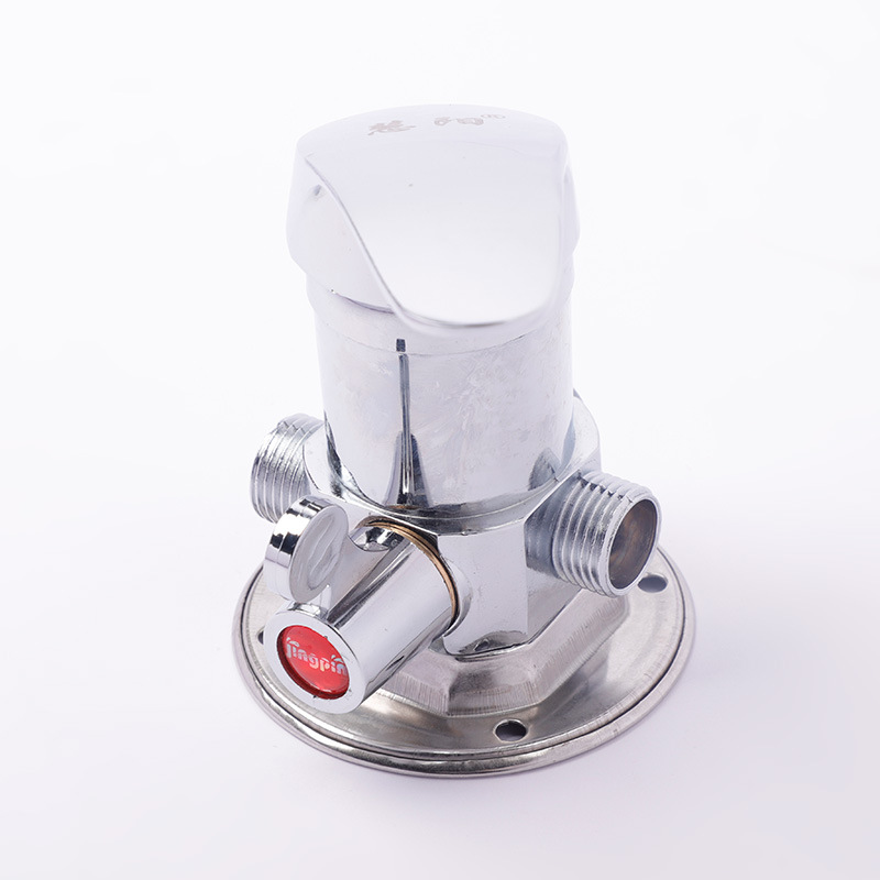 太阳能热水器混水阀上水阀冷热水调温阀门开关明装淋浴花洒混水阀