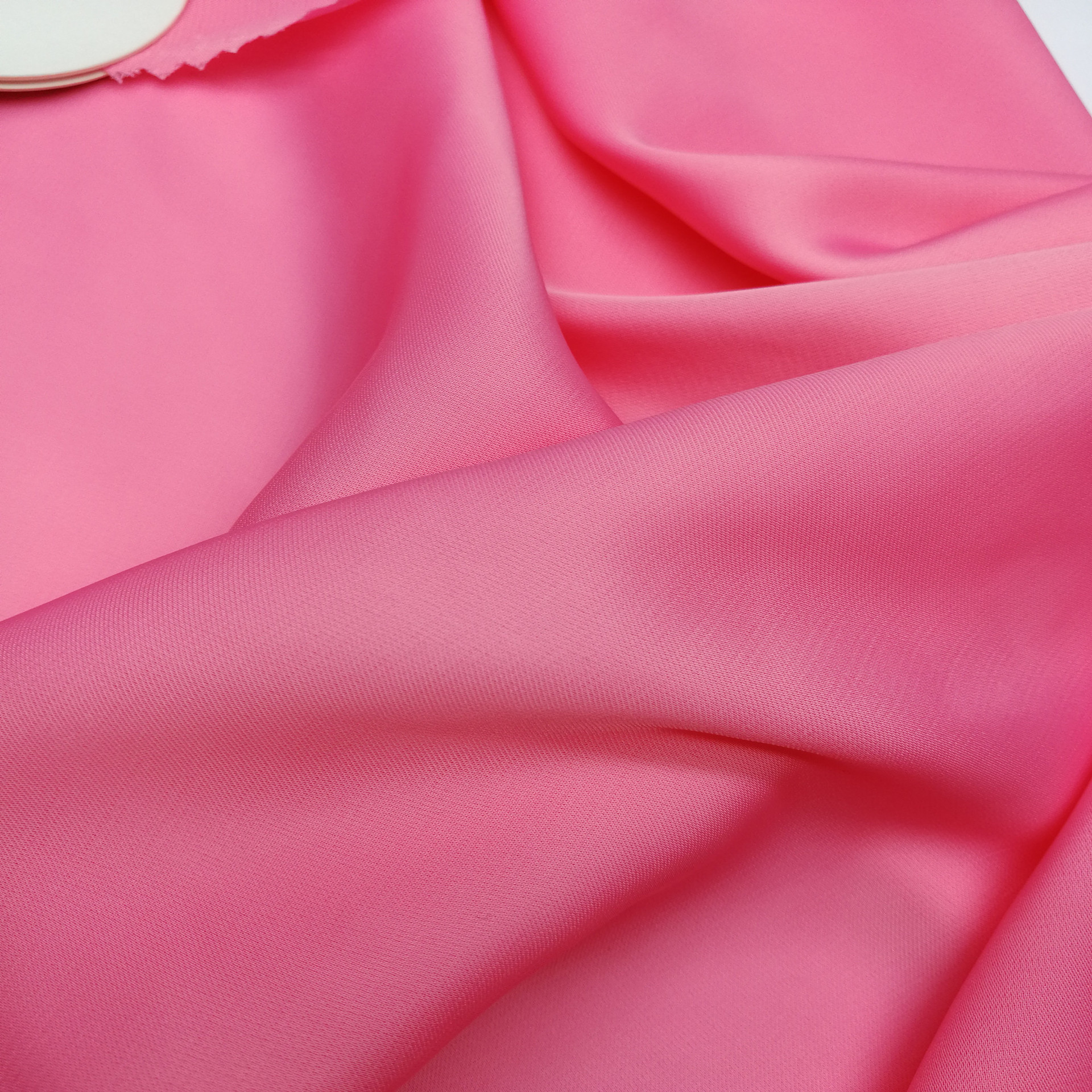 50d再生缎面雪纺面料 100%rpet轻薄柔软女装全涤衬衫连衣裙女士料