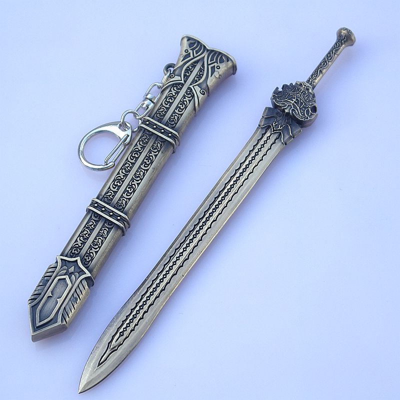 影视周边武器青云志诛仙剑青云门派历代掌门佩剑合金剑鞘钥匙扣