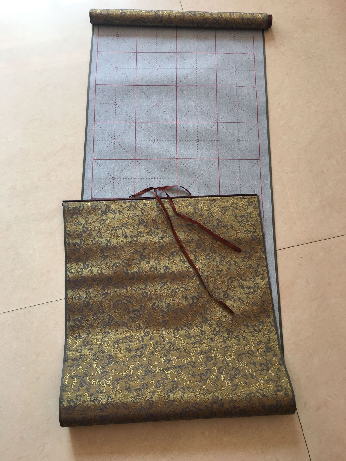 高级仿宣大号水写布 1.5米水写布批发 米格锦缎 不扩散 不渲染