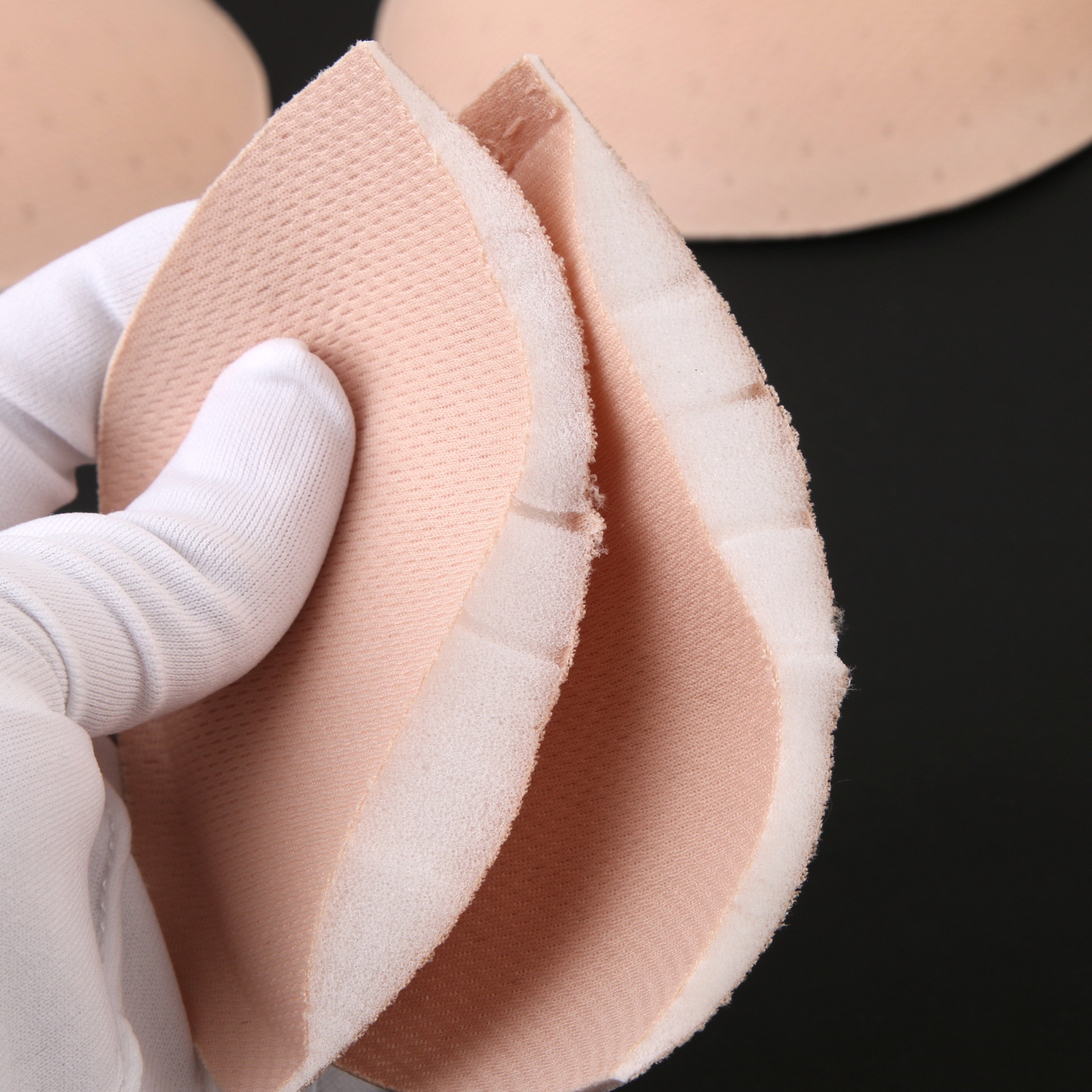 019新高端海绵 透气孔胸垫 泳衣罩杯 文胸杯 瑜伽服插片