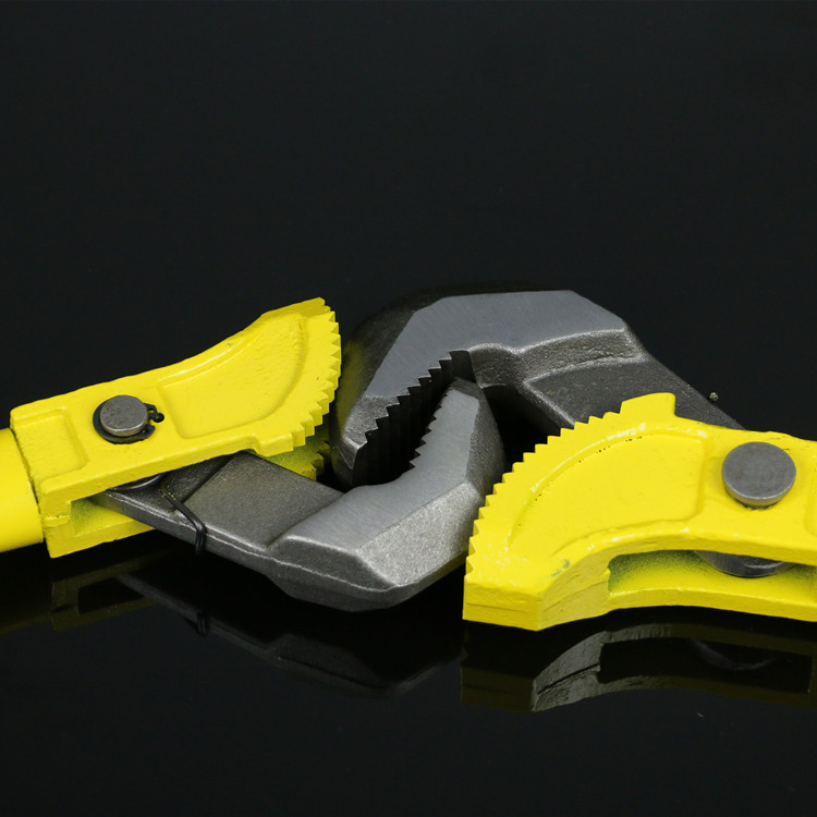 厂家批发多功能600快速管子钳建筑五金工具钢索450钢筋套筒扳手