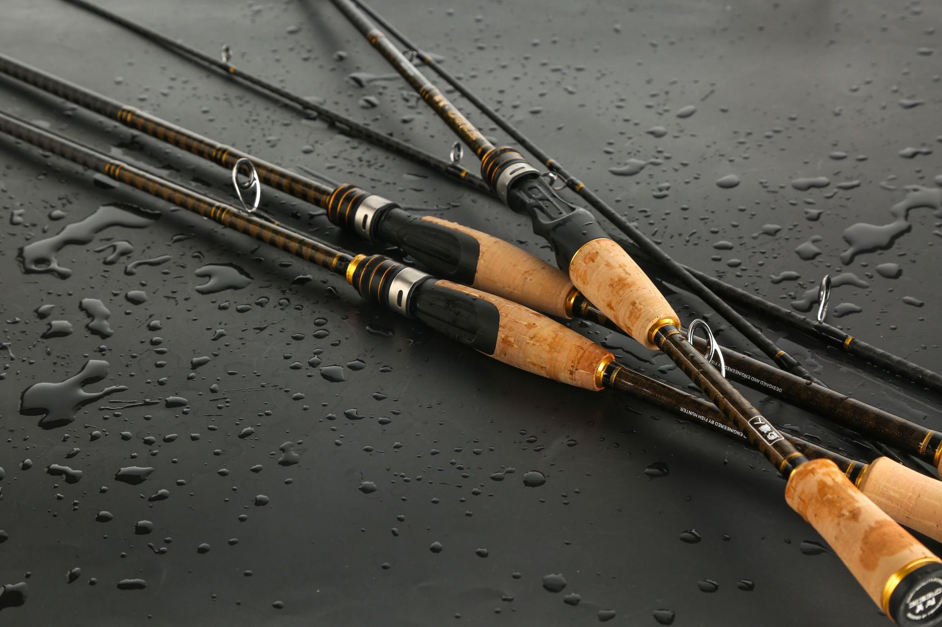 鱼猎人英雄系列路亚竿枪柄直柄m/ml/mh路亚竿碳素路亚杆一件代发