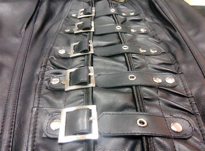 欧美宫廷束身衣亚马逊货源性感挂脖束腰皮款塑身衣日扣拉链紧身衣