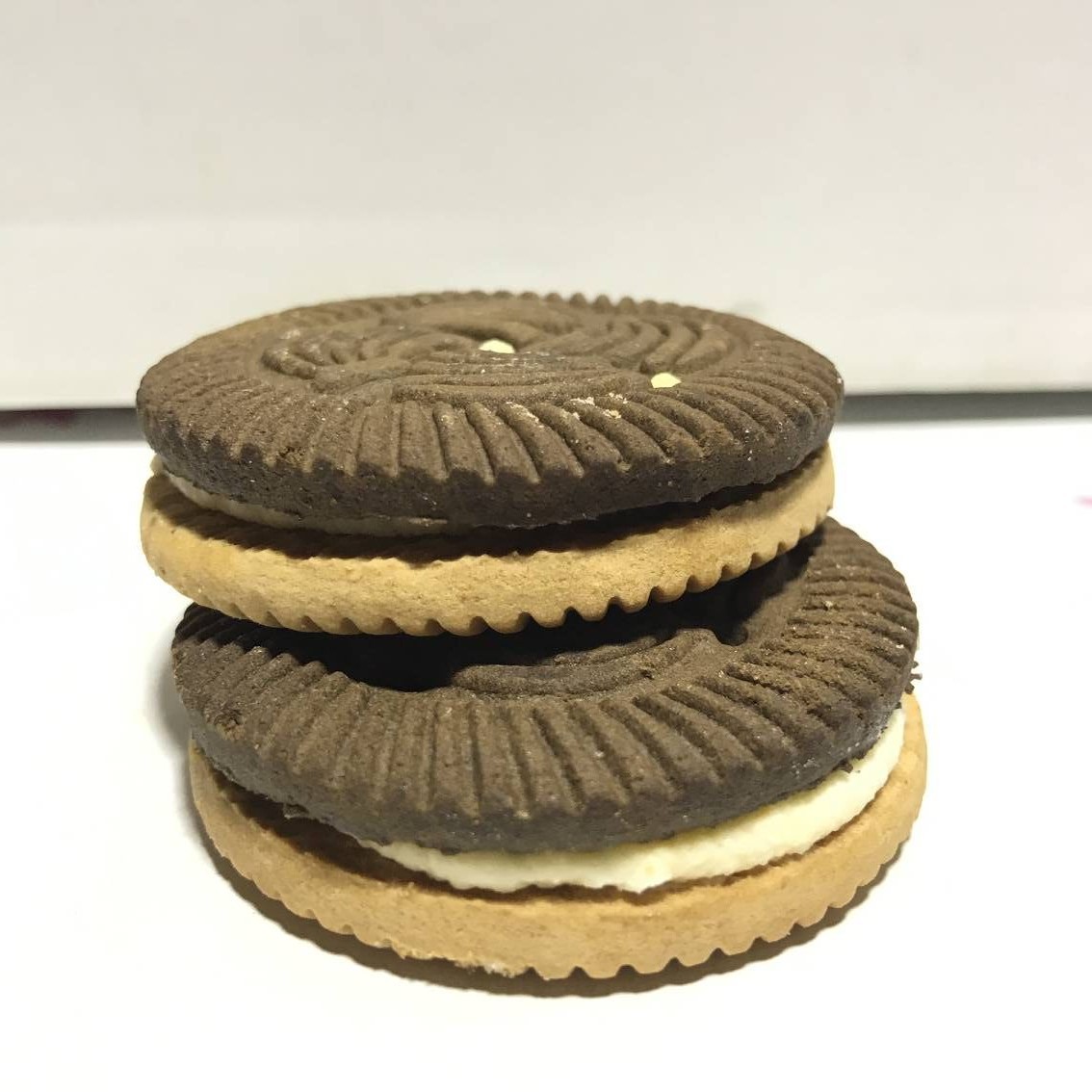 香乐白加黑夹心饼干 巧克力夹心饼干 夹心散饼干7.2斤