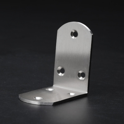 顶耐不锈钢角码90度直角固定连接件隔断角码大号加厚加宽3孔l型