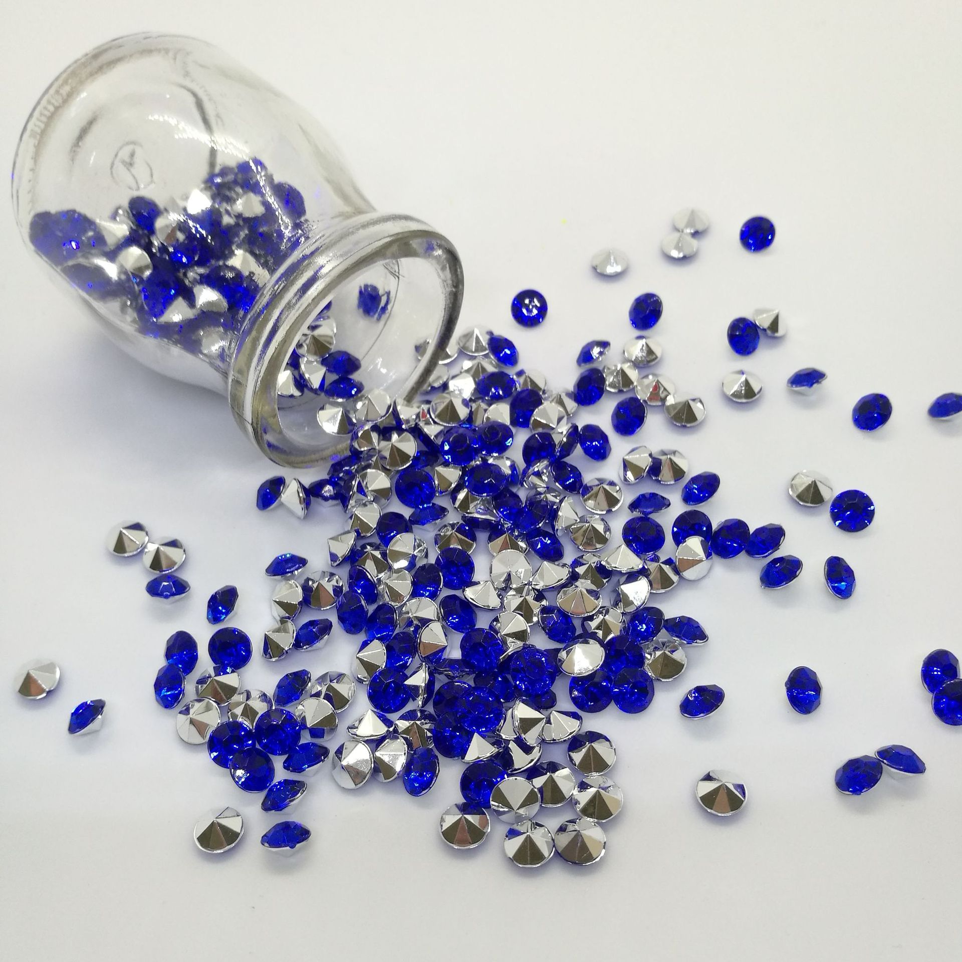 厂家批发3mm尖底亚克力钻石 压克力钻台湾钻饰品配件鞋扣