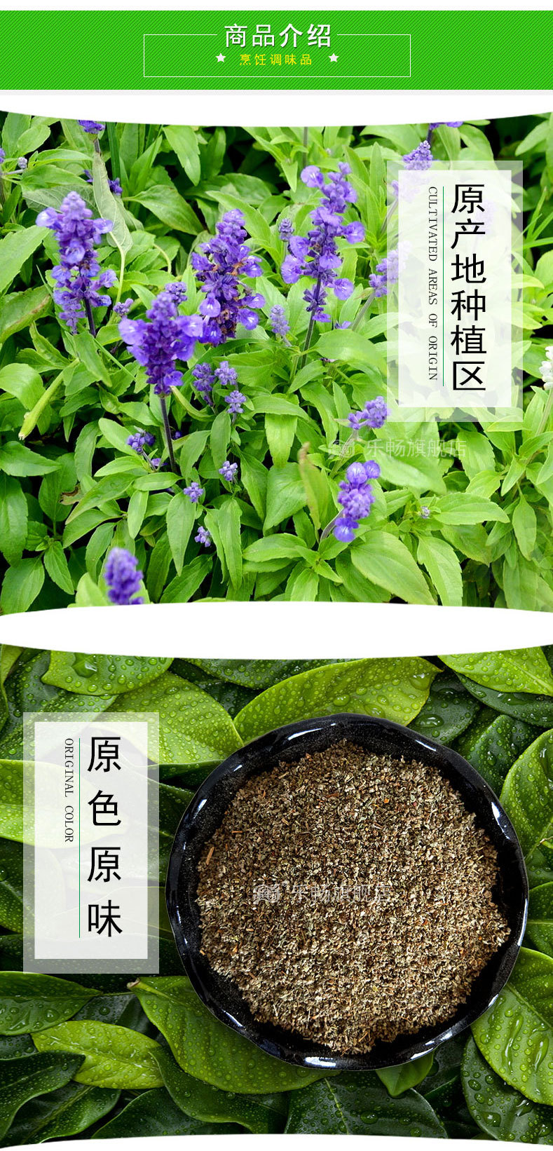乐畅鼠尾草 鼠尾草碎 鼠尾草粉调味香料调料大全