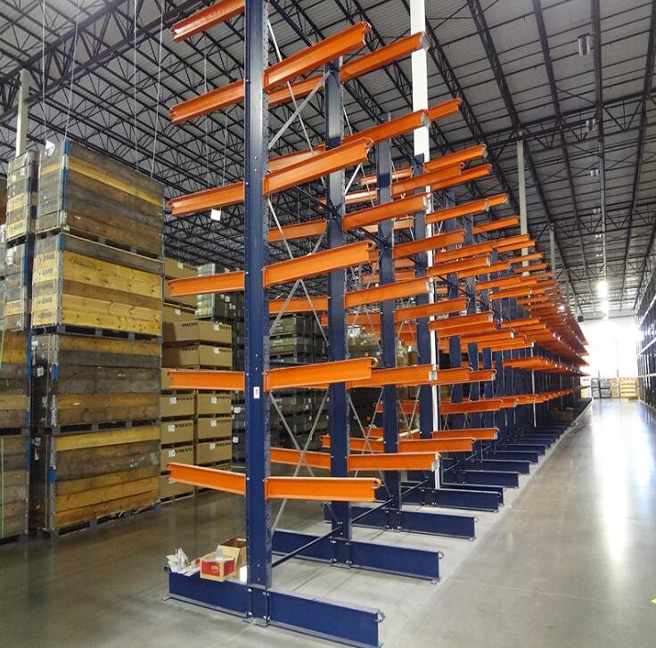 轻重型悬臂货架 单面双面悬臂货架仓储设备 五金管材货架定制