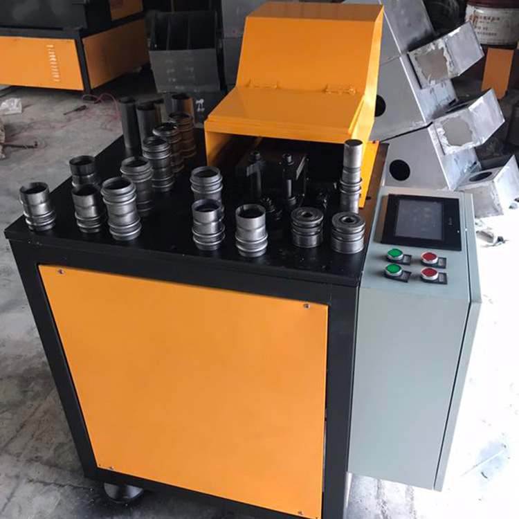 液压圆管压筋机 圆筒压筋机 管道钢管压槽机 不锈钢加强筋接口