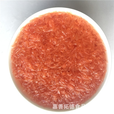 南非果肉罐头3kg一罐果粒囊孢柑橘属饮料柚子果肉颗粒 南非红西柚