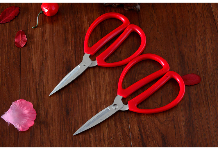 婚庆用品 结婚红色剪刀 中式婚礼红剪刀 结婚剪刀