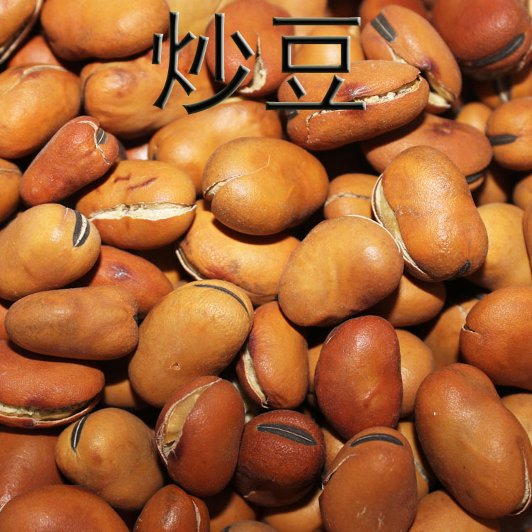 炒豆230g 盐炒豆 硬铁蚕豆 无添加剂 代加工