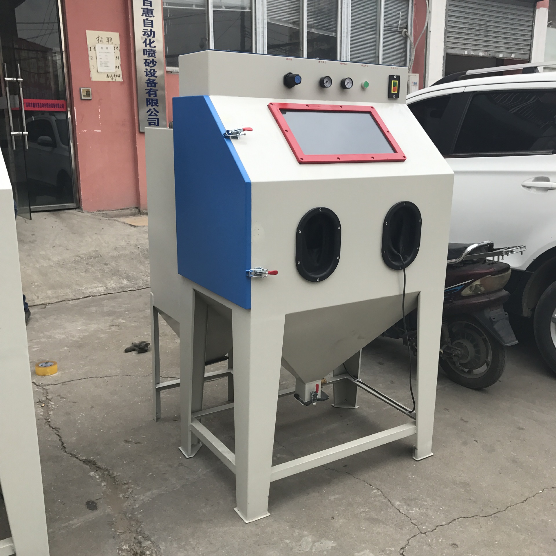 厂家供应手动喷砂机9060喷砂机小型喷沙机亚克力水晶工艺品打沙机