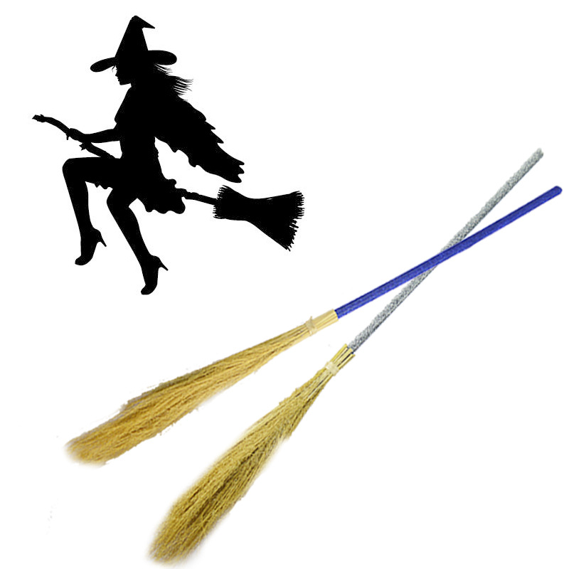 万圣节扫帚 魔法师扫帚 飞天扫帚 巫师扫帚 魔法扫把 巫婆扫把
