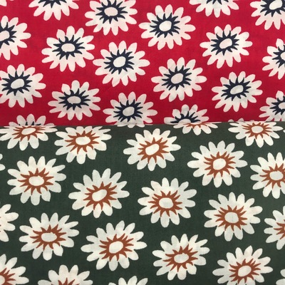 厂家直销仿天丝全棉环保水印花 服装面料 现货供应