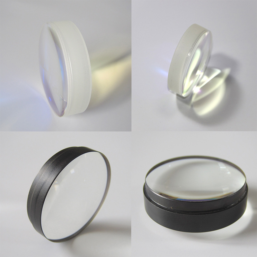 直径50mm焦距77mm光学玻璃双胶合透镜