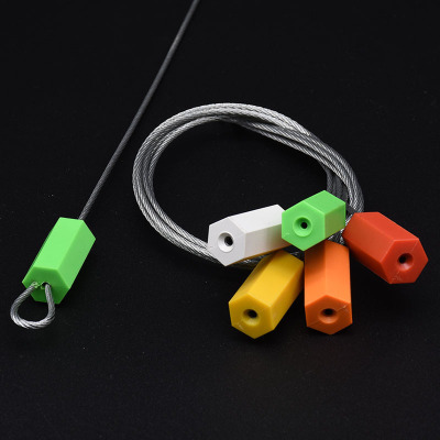 厂价直销抽紧式钢丝封物流集装箱铅封铁路施封锁防盗封钢丝铅封条