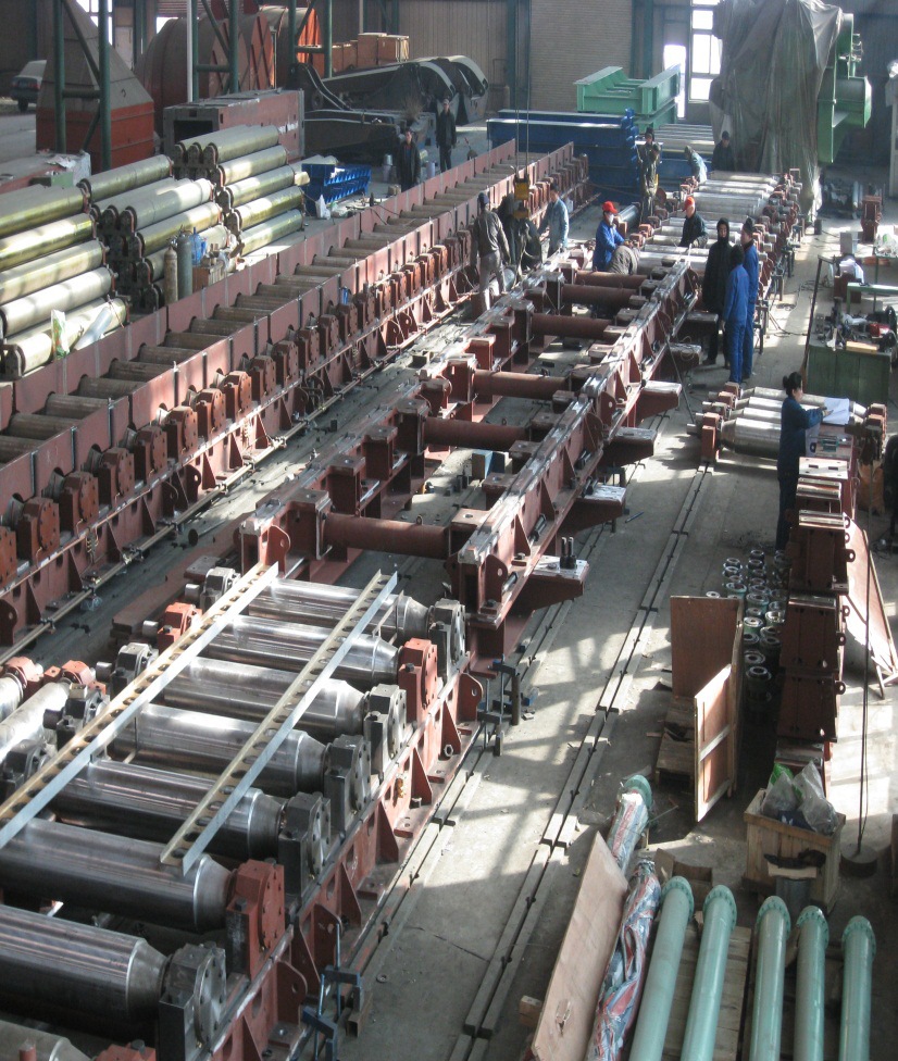 热轧1780层流冷却辊道新线