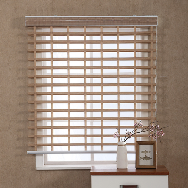 Factory Supply Wholesale Custom Chinese Louver Curtain Living Room Study Bedroom Shading Lifting Electric Curtain