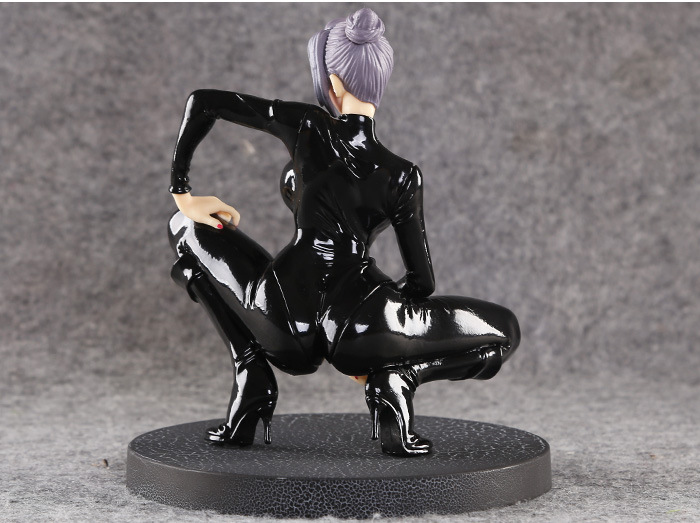 动漫 监狱学园 副会长白木芽衣子 超级女王 白黑红色手办公仔模型