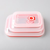 長方形保鮮盒真空密封蓋 微波爐適用PP塑料硅膠四方形飯盒碗蓋子