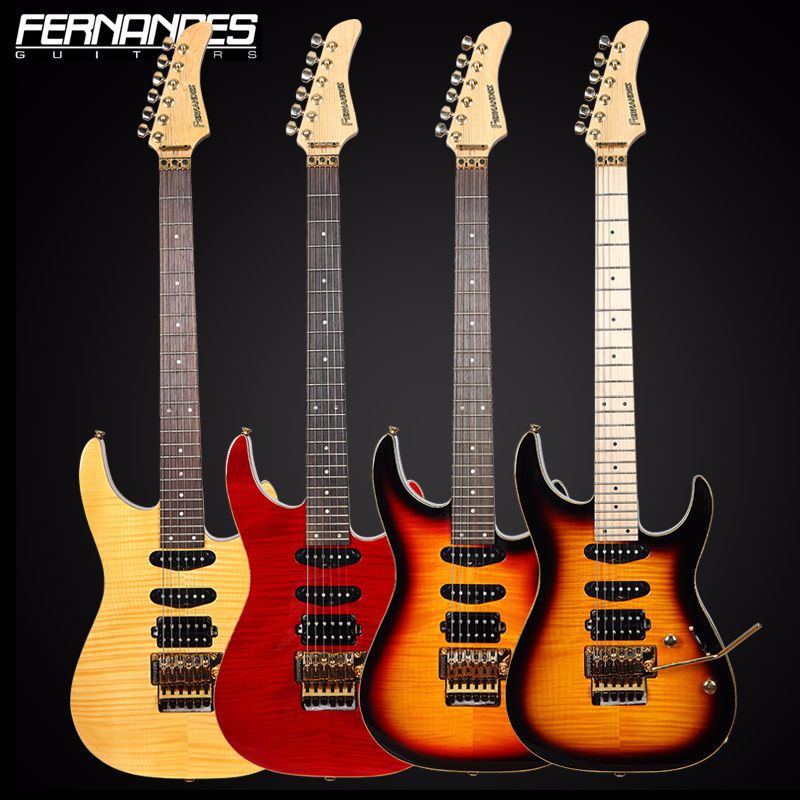 【厂价批发】fernandes费尔南德斯fr standard双摇电吉他