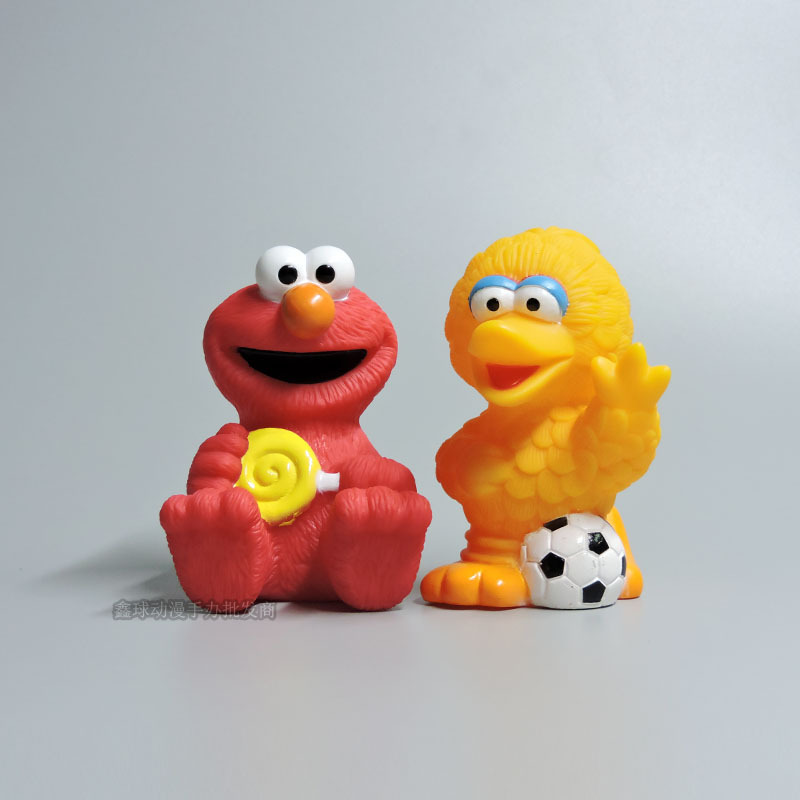 卡通动漫 芝麻街 2款人偶公仔 存钱/储蓄罐 公仔玩偶模型摆件
