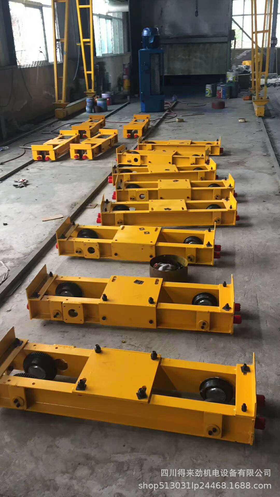 悬挂行车天车欧式起重机端梁 行车端梁天车端梁欧式行车驱动