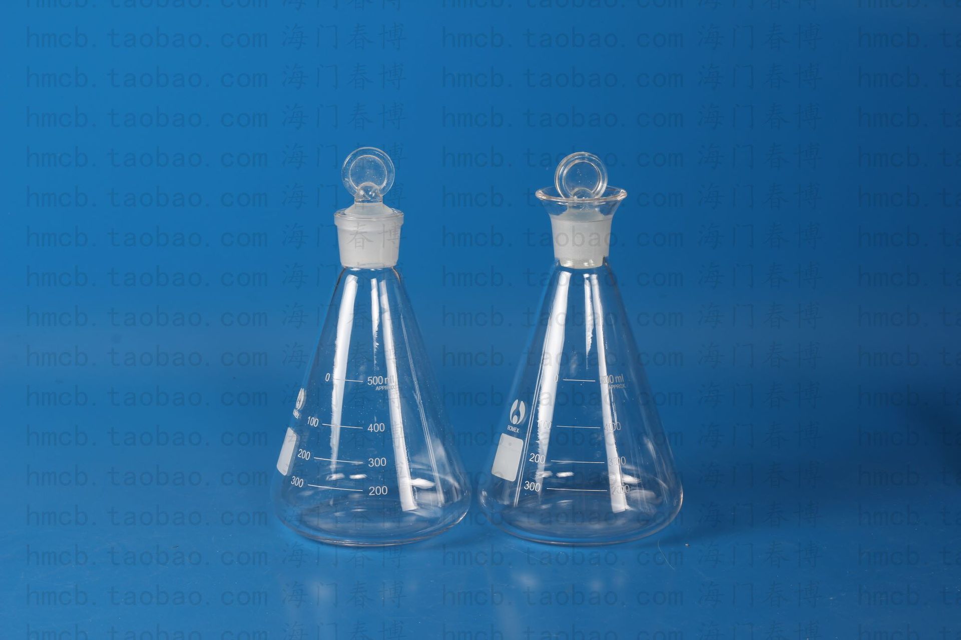 50ml 100 250 500 1000ml定碘烧瓶 碘量瓶 碘价瓶 具塞三角烧瓶