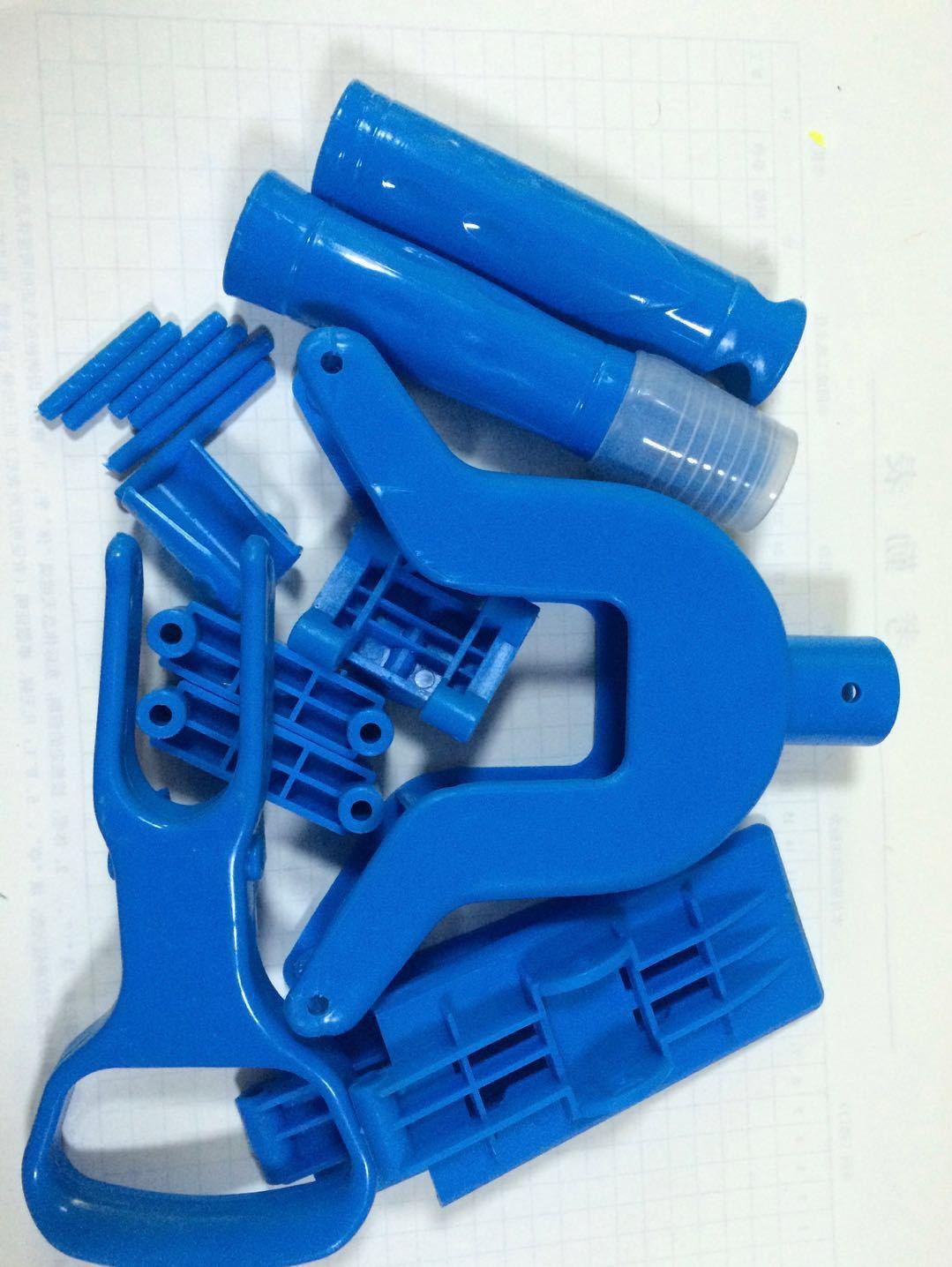 人字拖塑料拖把配件 人字拖普通手柄 家居胶棉地板拖把配件直供