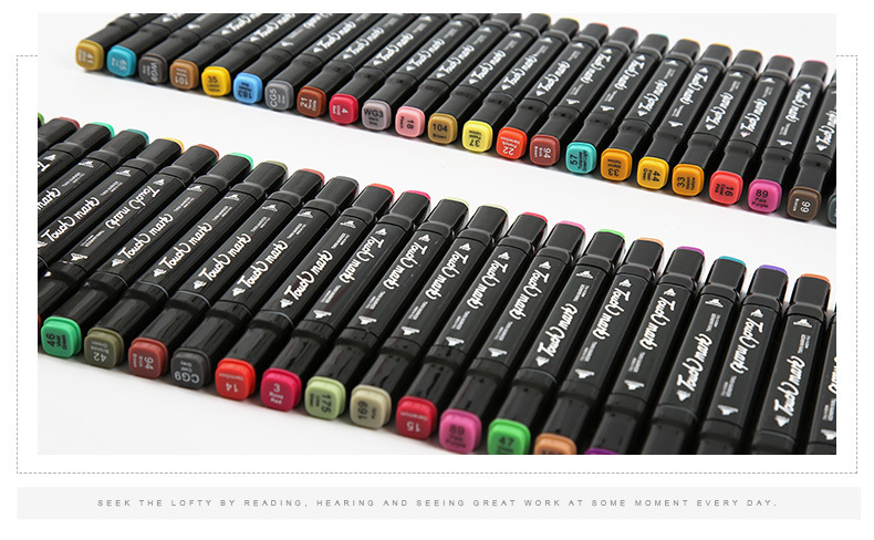 touchmark三代马克笔80色套装酒精油性双头彩色设计美术办公用品
